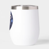 Fantasy Ram Zodiac Symbol Celestial Galaxy Aries (Rückseite)