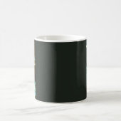 Fantasy-Rauch-Kunst Frau Leuchtender Kaffeebecher Kaffeetasse (Mittel)