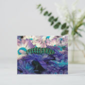Fantasy Raupe Postcard Postkarte (Stehend Vorderseite)