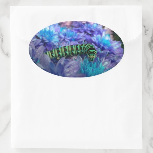 Fantasy Raupe Sticker (Tasche)