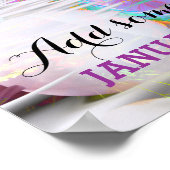 Fantasy Rave Event Individualisierbares Poster Tem (Ecke)