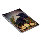 Fantasy Raven Fee Art Notizblock (Rechte Seite)