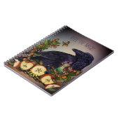 Fantasy Raven Fee Art Notizblock (Linke Seite)