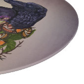 Fantasy Raven Fee Art Schneidebrett (Ecke)