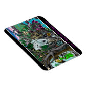 Fantasy Realm Color Illustration Magnet (Rechte Seite)
