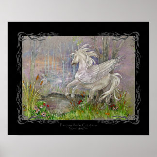 Fantasy Realm Kreationen drucken Poster