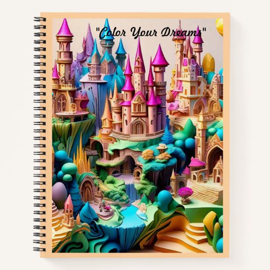 "Fantasy Realms Illustriert" Notizblock (Vorderseite)