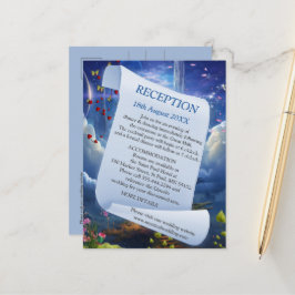 Fantasy Realms of Magic Scenerics Designs Ankündigungspostkarte