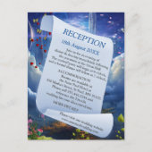 Fantasy Realms of Magic Scenerics Designs Ankündigungspostkarte (Vorderseite)