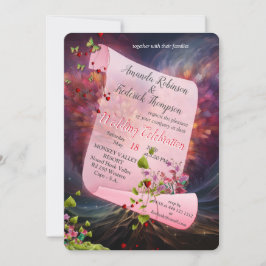 Fantasy Realms of Magic Scenerics Designs Einladun Einladung