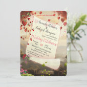 Fantasy Realms of Magic Scenerics Designs Einladun Einladung (Stehend Vorderseite)