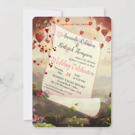 Fantasy Realms of Magic Scenerics Designs Einladun Einladung