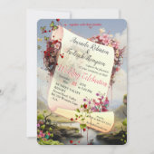 Fantasy Realms of Magic Scenerics Designs Einladung (Vorderseite)