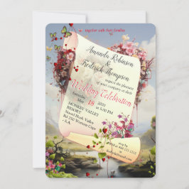 Fantasy Realms of Magic Scenerics Designs Einladung