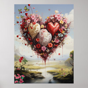 Fantasy Realms of Magic Scenerics Designs Poster