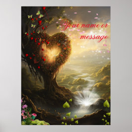 Fantasy Realms of Magic Scenerics Designs Poster