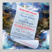 Fantasy Realms of Magic Scenerics Designs Poster (Vorne)