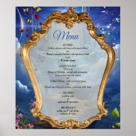 Fantasy Realms of Magic Scenerics Designs Poster