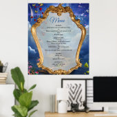 Fantasy Realms of Magic Scenerics Designs Poster (Heimbüro)