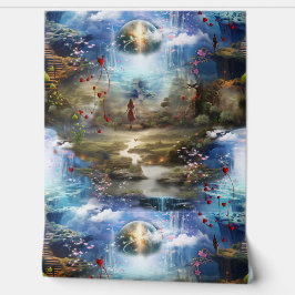 Fantasy Realms of Magic Scenerics Designs Tapete