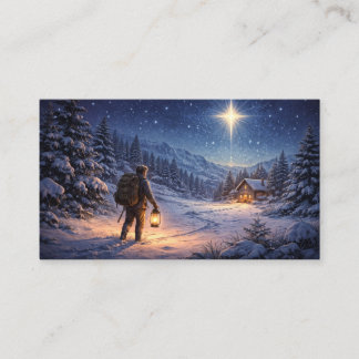 Fantasy-Reisender, der Sterne freilässt  Visitenkarte
