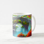 Fantasy River Gardens Kaffeetasse (VorderseiteRechts)