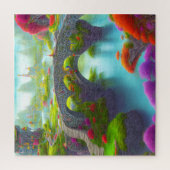 Fantasy River Gardens Puzzle (Vertikal)