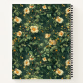 Fantasy RPG Forest Maiden mit Hund und Frosch Notizblock (Rückseite)