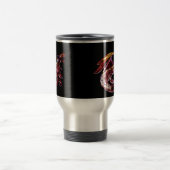 Fantasy Ruby Red Dragon Reisebecher (Mittel)