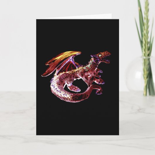 Fantasy Ruby Reds Dragon Card Karte (Vorderseite)