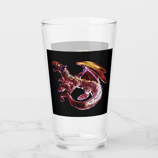 Fantasy Ruby Reds Dragon Glas (Rückseite)