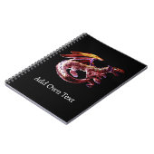 Fantasy Ruby Reds Dragon Notizblock (Linke Seite)