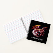 Fantasy Ruby Reds Dragon Notizblock (Innenseite)
