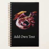 Fantasy Ruby Reds Dragon Planer (Vorderseite)