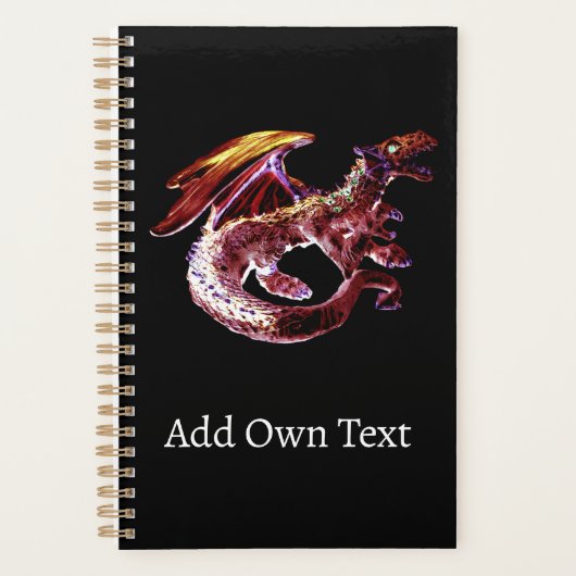 Fantasy Ruby Reds Dragon Planer (Vorderseite)