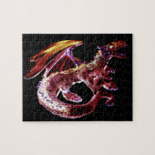 Fantasy Ruby Reds Dragon Puzzle (Horizontal)