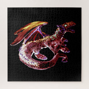 Fantasy Ruby Reds Dragon Puzzle