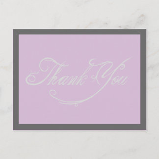 Fantasy Rustic Wedding Danke Postcards Postkarte