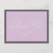 Fantasy Rustic Wedding Danke Postcards Postkarte (Vorderseite)