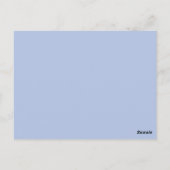 Fantasy Schachkarte Postkarte (Rückseite)