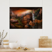 Fantasy - Schiffbruch Poster (Küche)
