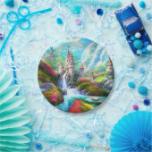 Fantasy-Schloss Pappteller (Party)