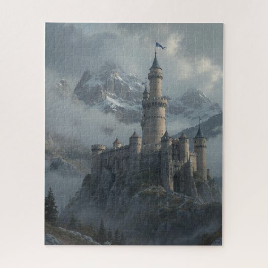 Fantasy-Schloss Puzzle (Vertikal)