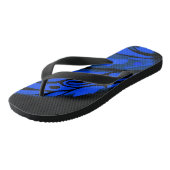 Fantasy-Schmetterling Flip Flops Badesandalen (Schrägansicht)