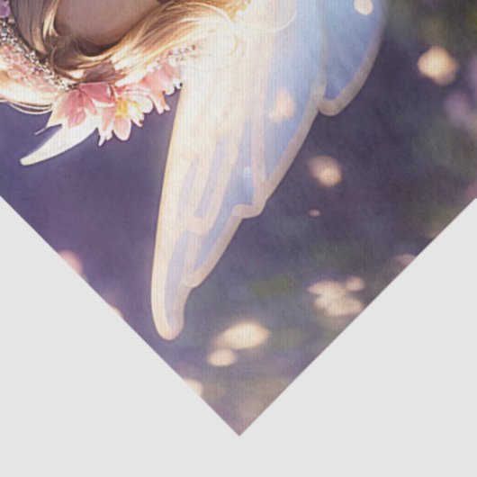 Fantasy Schöne Blume Fairy Decoupage Seidenpapier (Detail)