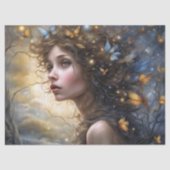 Fantasy Schöne Schmetterlingsmesse Decoupage Seidenpapier (Vorderseite)