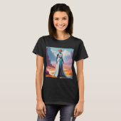 Fantasy Sci-Fi Art | Surreale Landschaften T-Shirt (Vorne ganz)