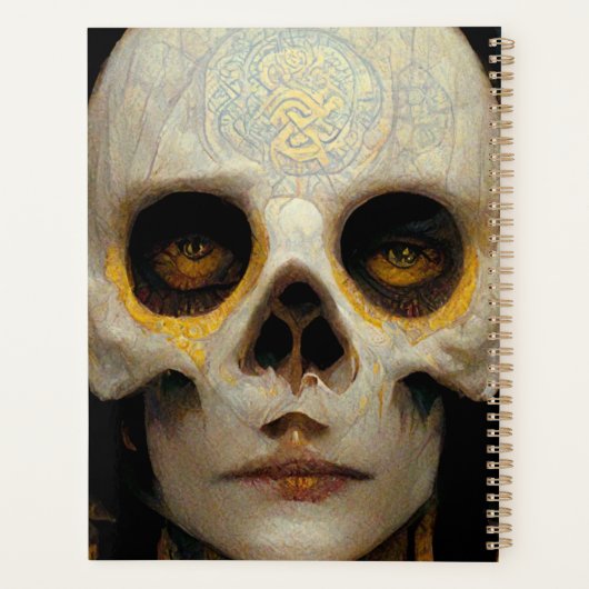 Fantasy Sci-Fi Kunst Planer (Rückseite)