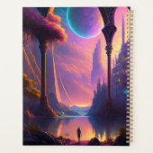 Fantasy Science Fiction Landschaft Planer (Rückseite)