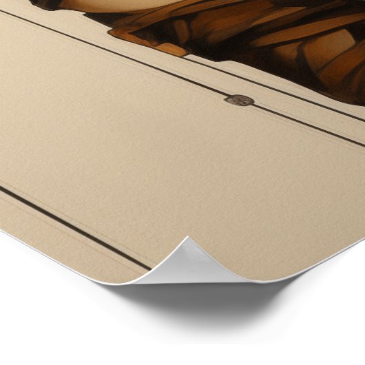 Fantasy Scifi Insect Frau Butterfly Flügel Poster (Ecke)